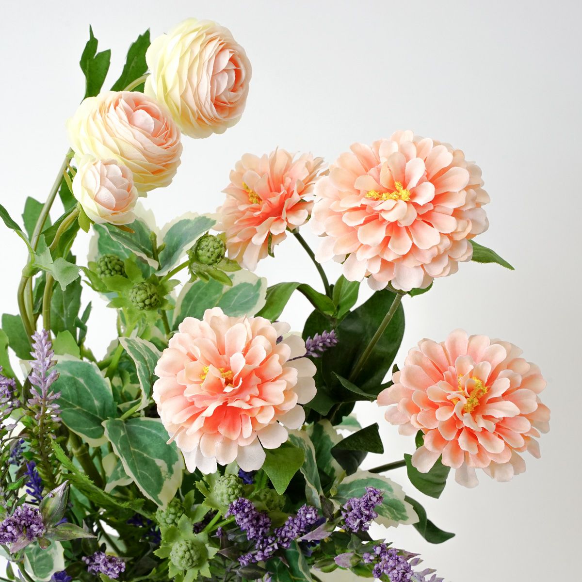 オンライン限定》 6月のブーケ ラナンキュラス＆ジニア [WEB563]