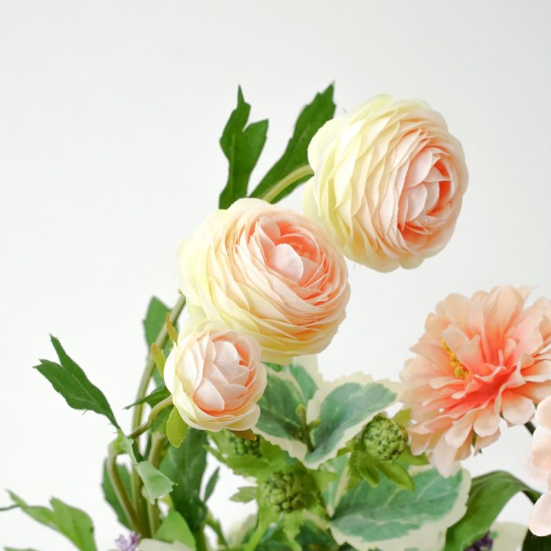 オンライン限定》 6月のブーケ ラナンキュラス＆ジニア [WEB563]