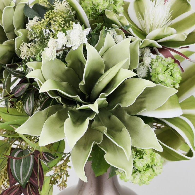 グリーンフラワー アレンジメント セピア[WEB569]