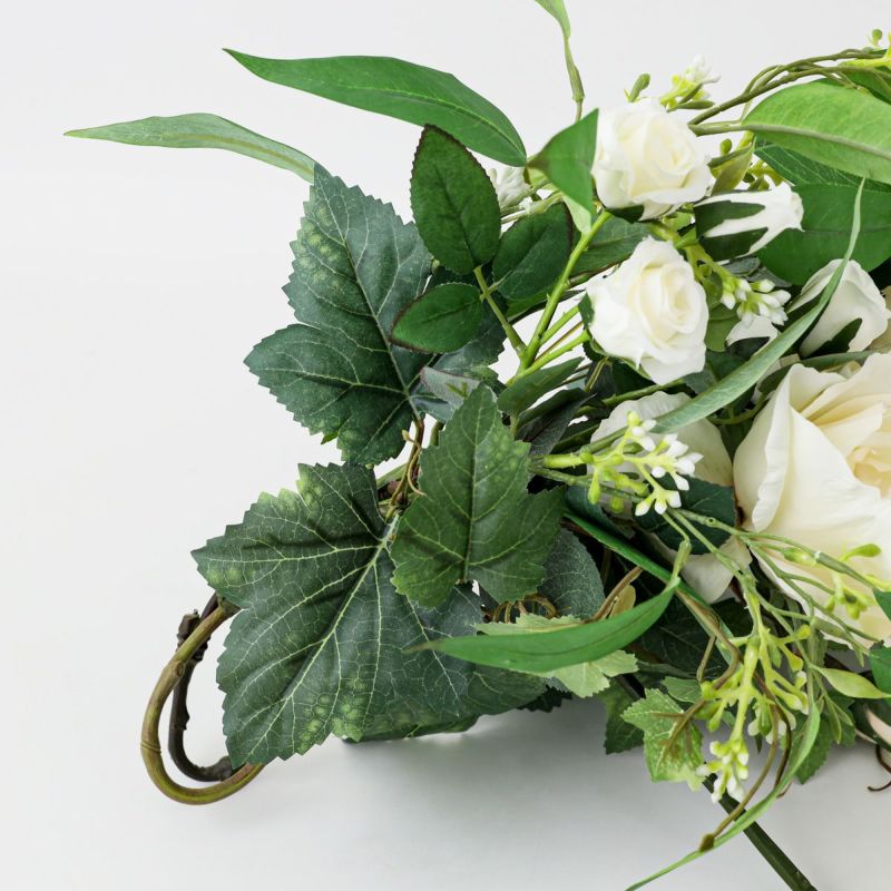 ホワイトローズ アレンジメント [49B]