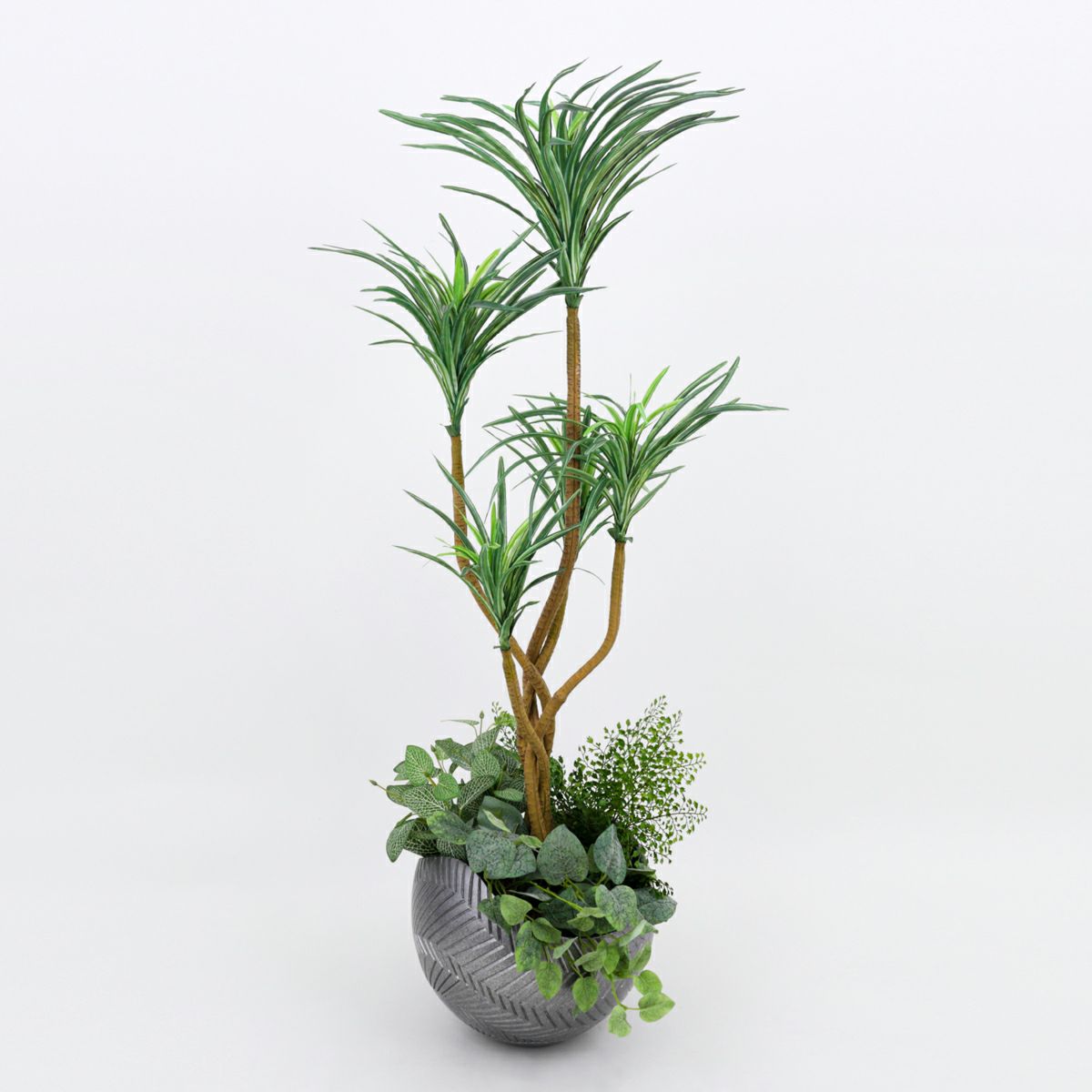 寄せ植え ユッカ フェイクグリーン [107F]