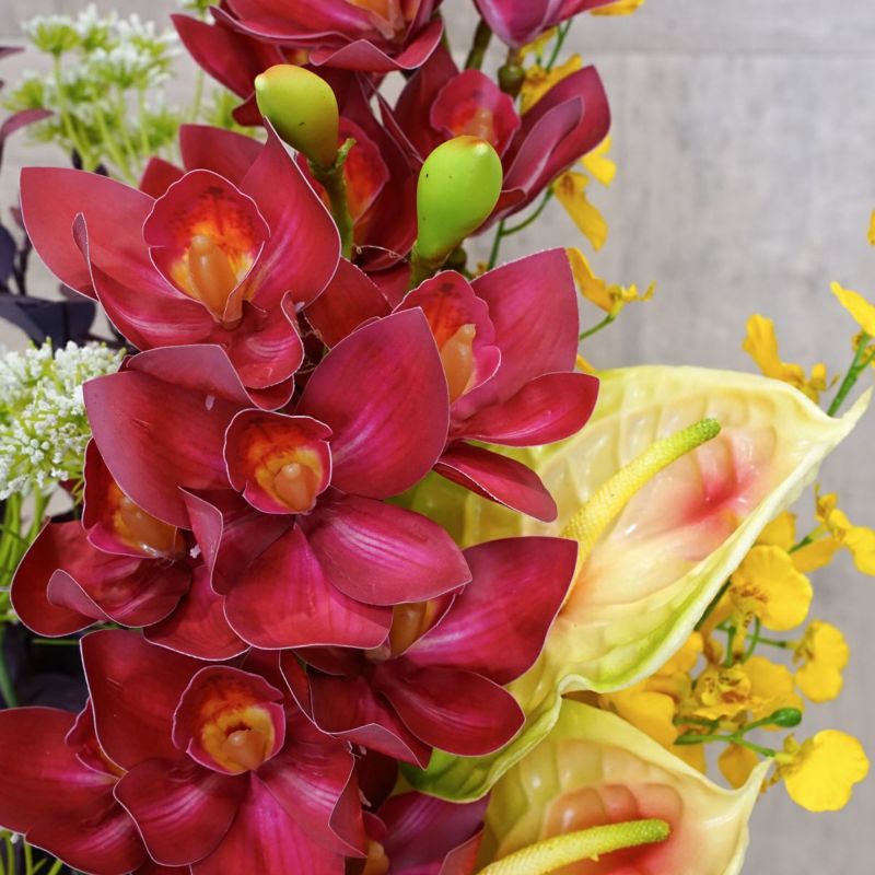 【特別価格】《オンライン限定》 シンビジューム 花束 [WEB451]