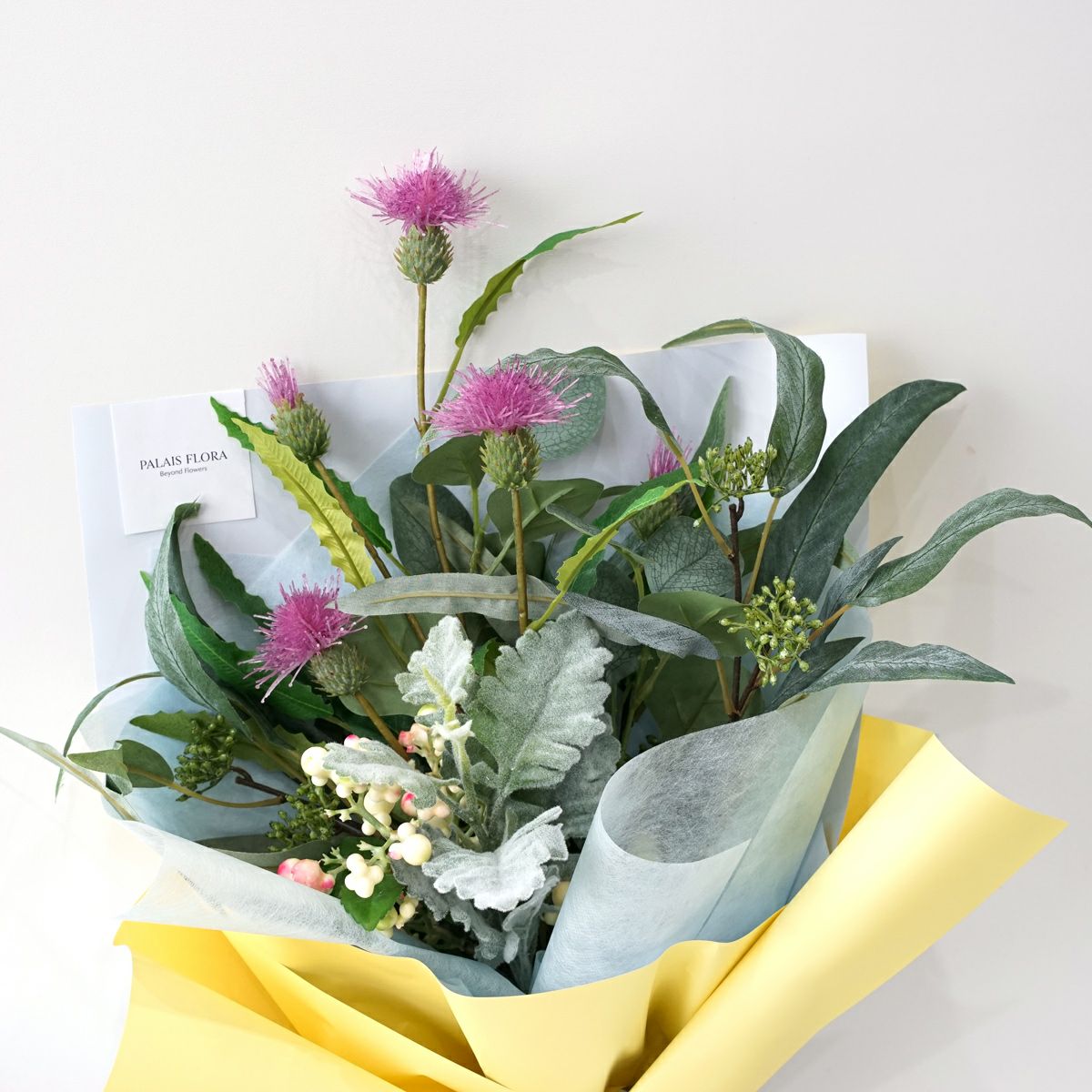 《オンライン限定》 8月のブーケ 自然の息吹感じるナチュラルグリーン [WEB582]