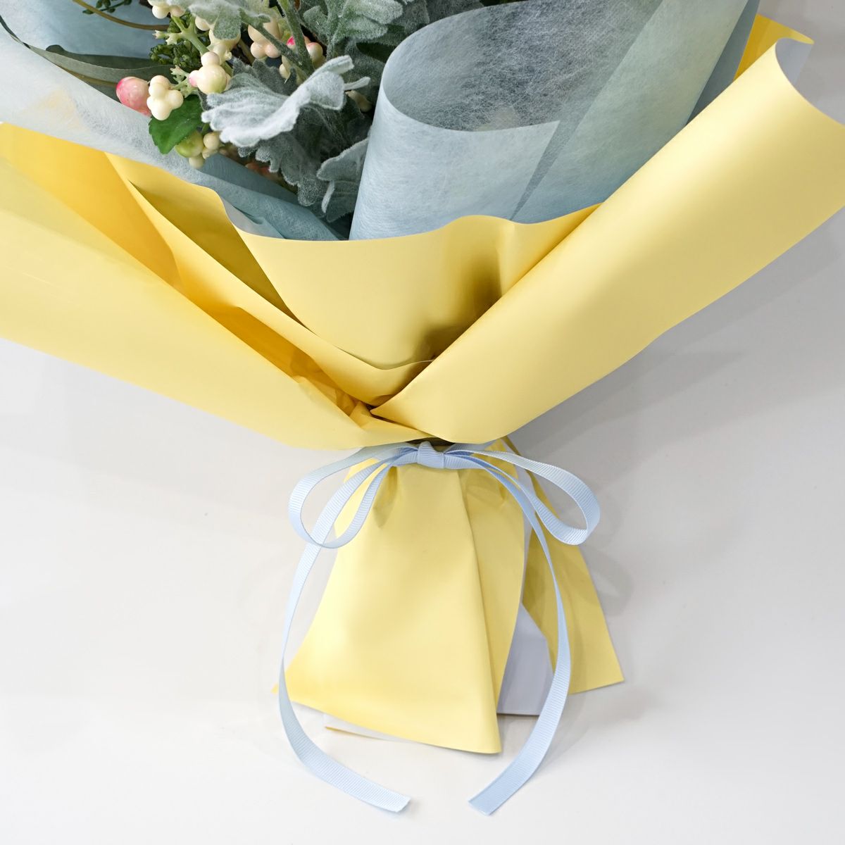 《オンライン限定》 8月のブーケ 自然の息吹感じるナチュラルグリーン [WEB582]