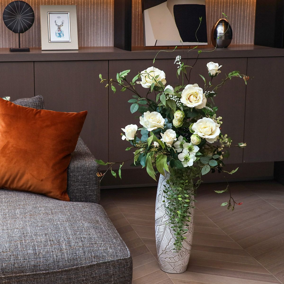 ホワイトローズ | パレフローラ公式通販｜アーティフィシャルフラワー