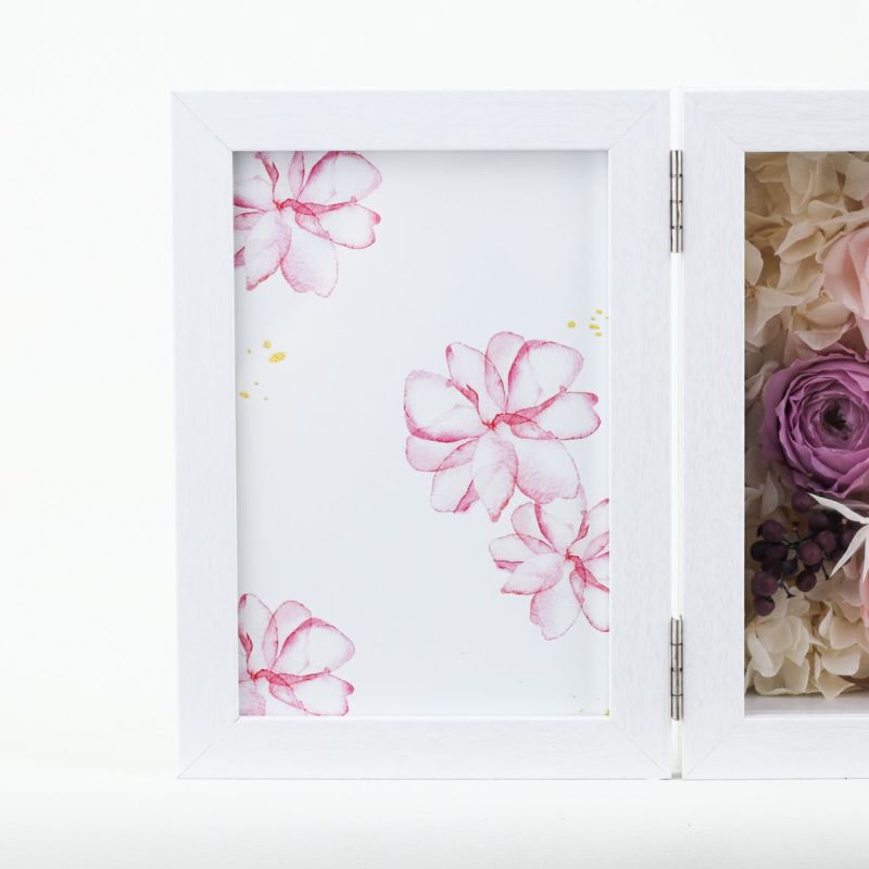 プリザーブドフラワー [319A] フォトフレーム