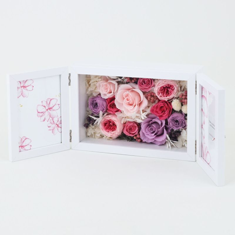 プリザーブドフラワー [319A] フォトフレーム