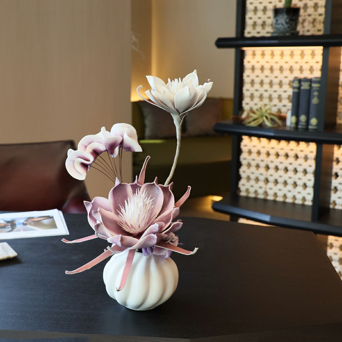 セピアフラワー アレンジメント [55]