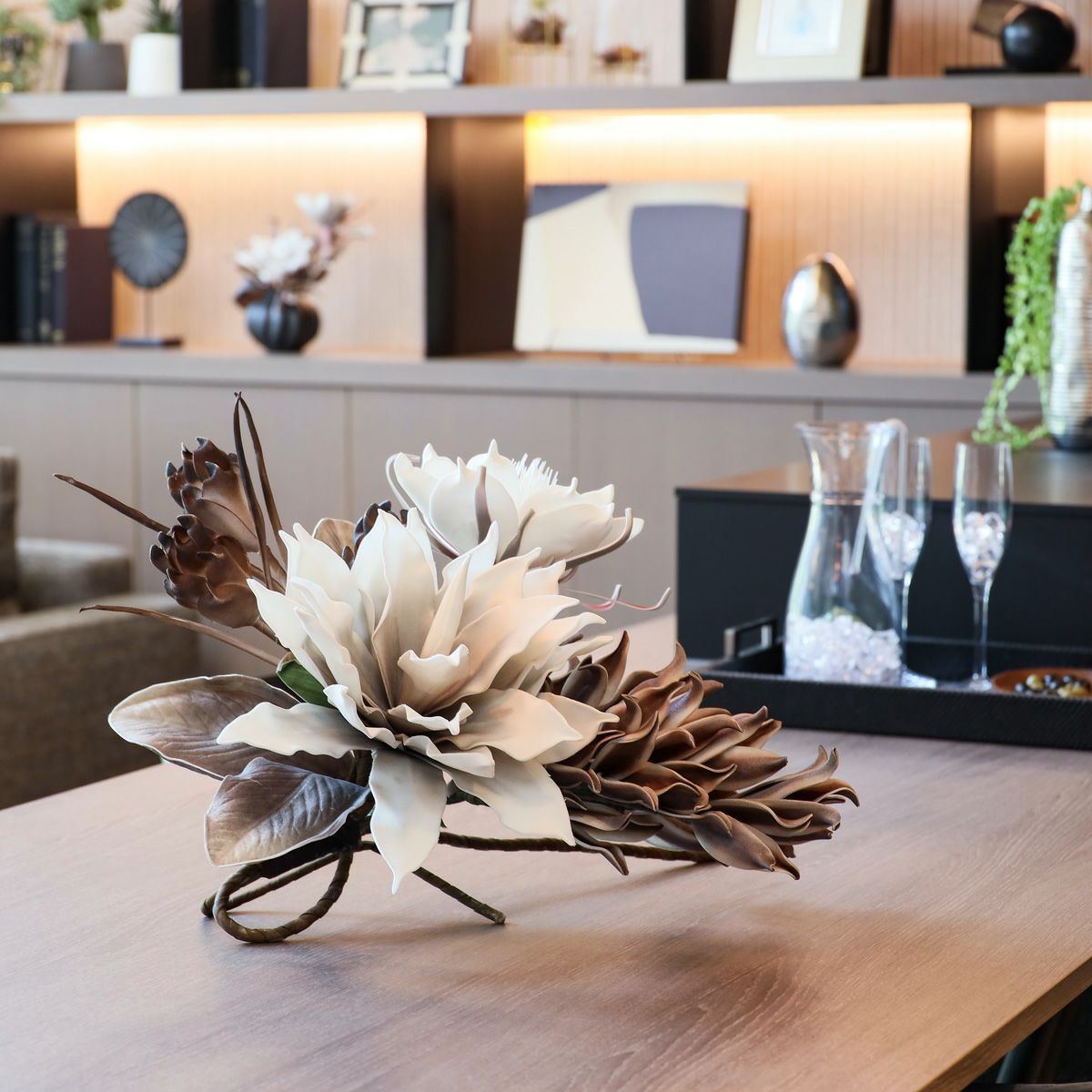 セピアフラワー アレンジメント [49A]