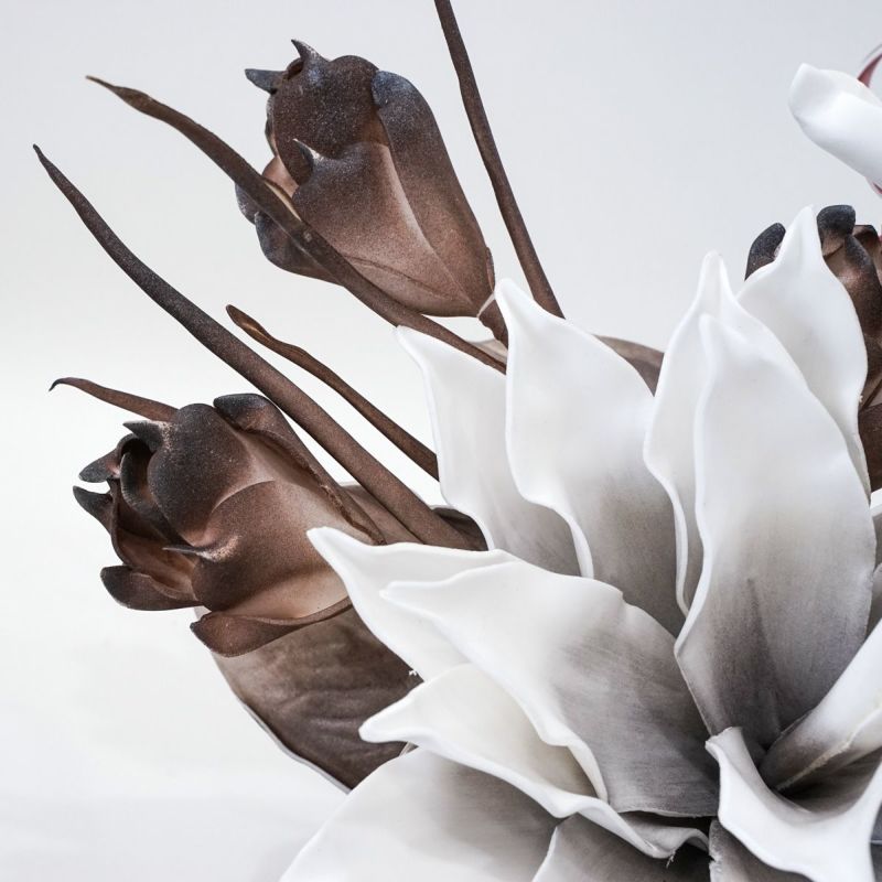 10%OFF】セピアフラワー アレンジメント [49A] BA アーティフィシャル