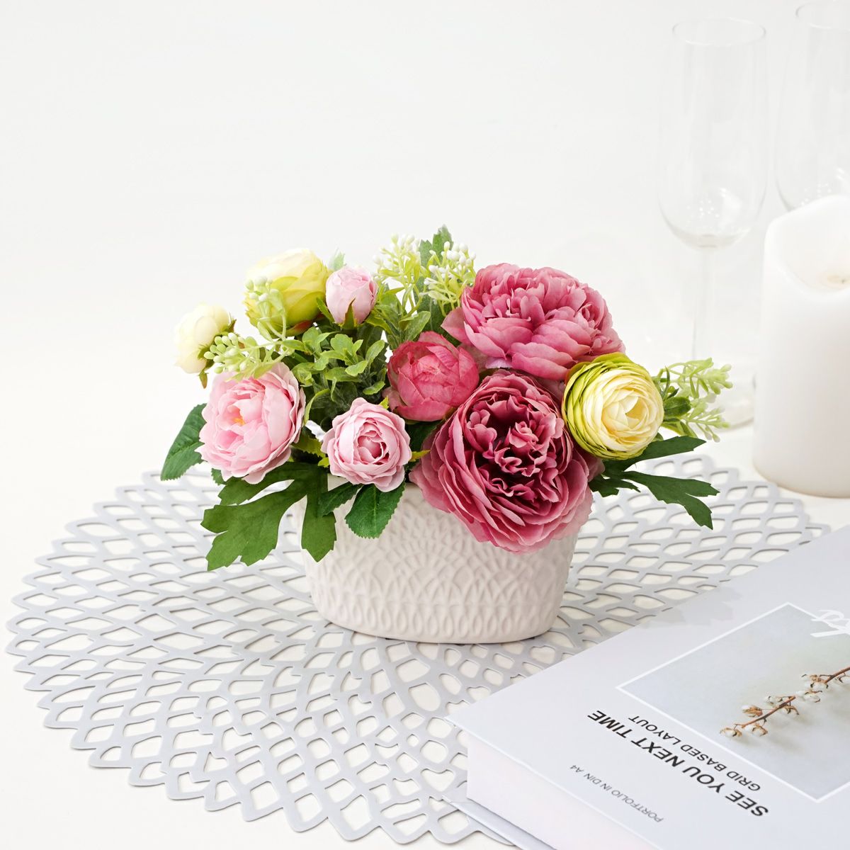 ピンクローズ アレンジメント [80C]