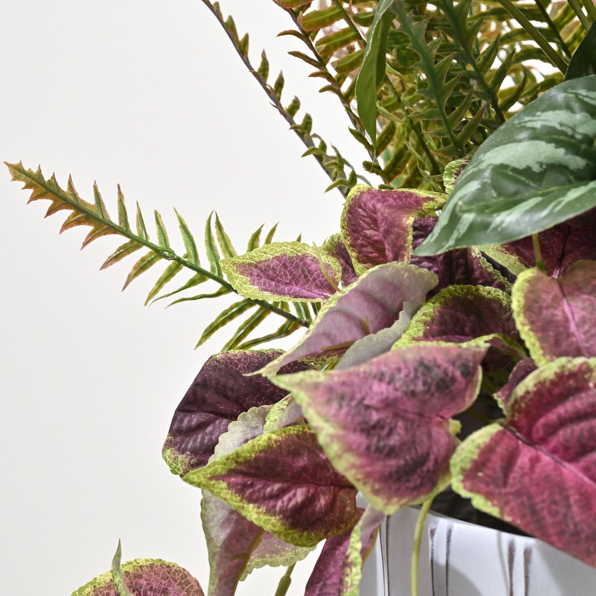 アロアカシア フェイクグリーン 寄せ植えアレンジ [P-23]