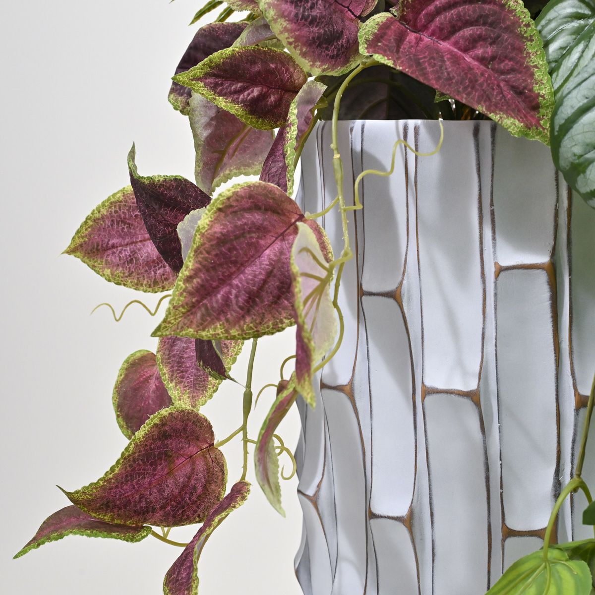 アロアカシア フェイクグリーン 寄せ植えアレンジ [P-23]