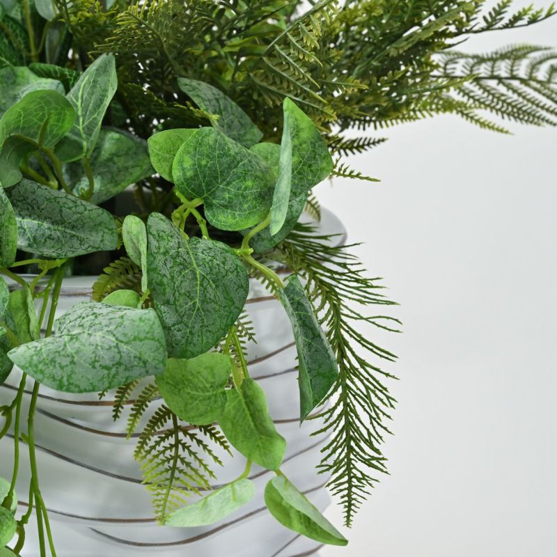 エバーフレッシュ フェイクグリーン 寄せ植えアレンジ [P-24]