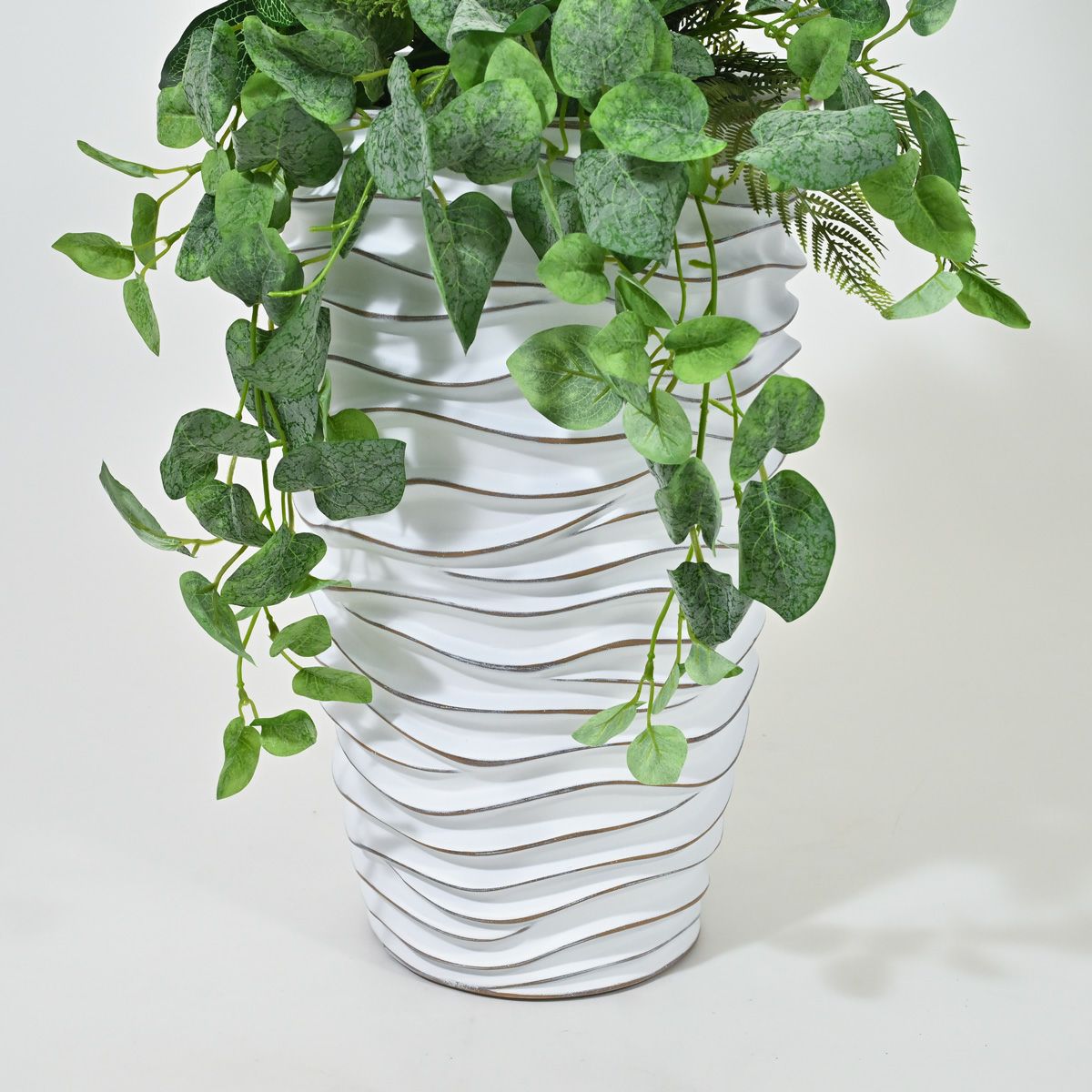 エバーフレッシュ フェイクグリーン 寄せ植えアレンジ [P-24]