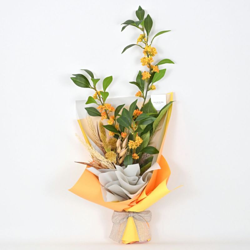 10月のブーケ 秋の代名詞 金木犀 ブーケ [WEB585]