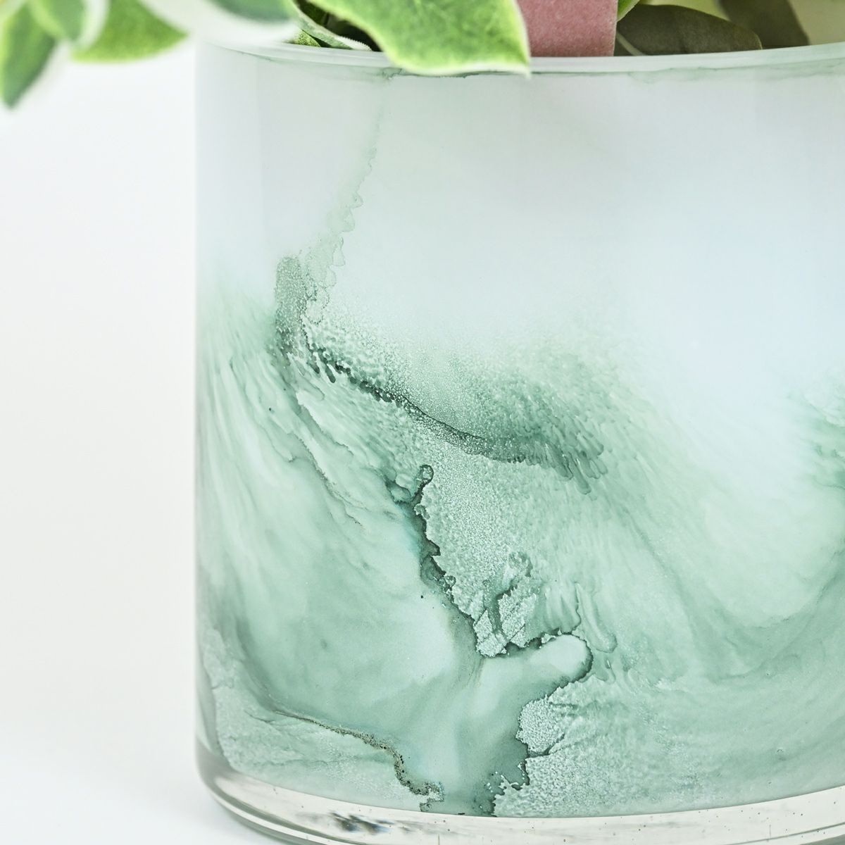 グリーンフラワー アレンジメント セピア[WEB586]