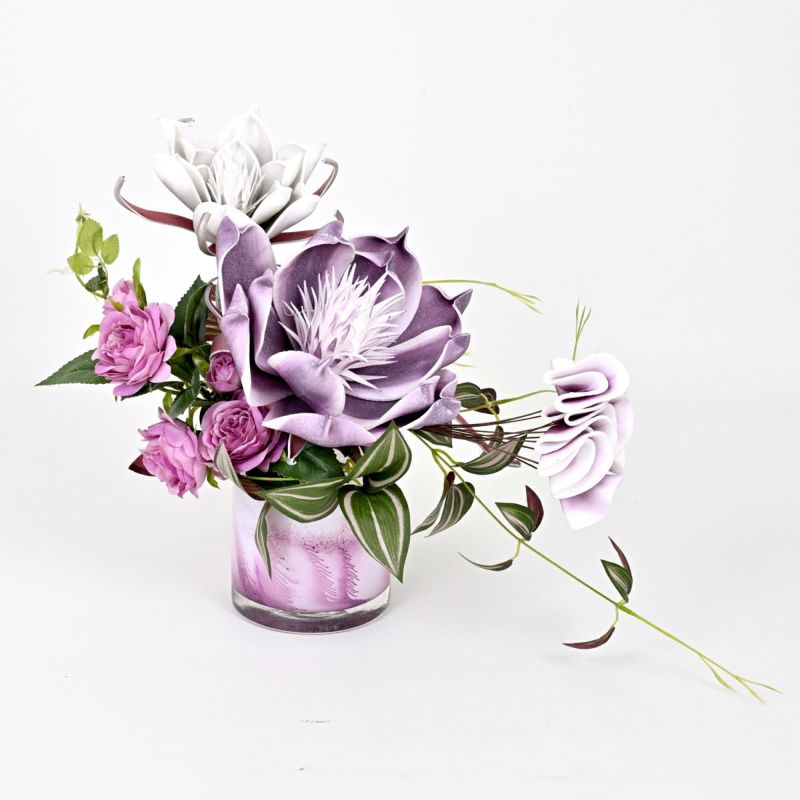 セピアフラワー アレンジメント [WEB587]