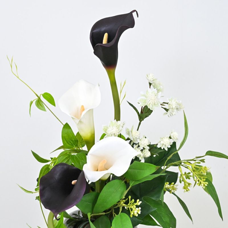 ⭐️イタリア⭐️【セット】インテリア アーティフィシャルフラワー 造花 リリー ⭐️イタリア⭐️【セット】インテリア アーティフィシャルフラワー