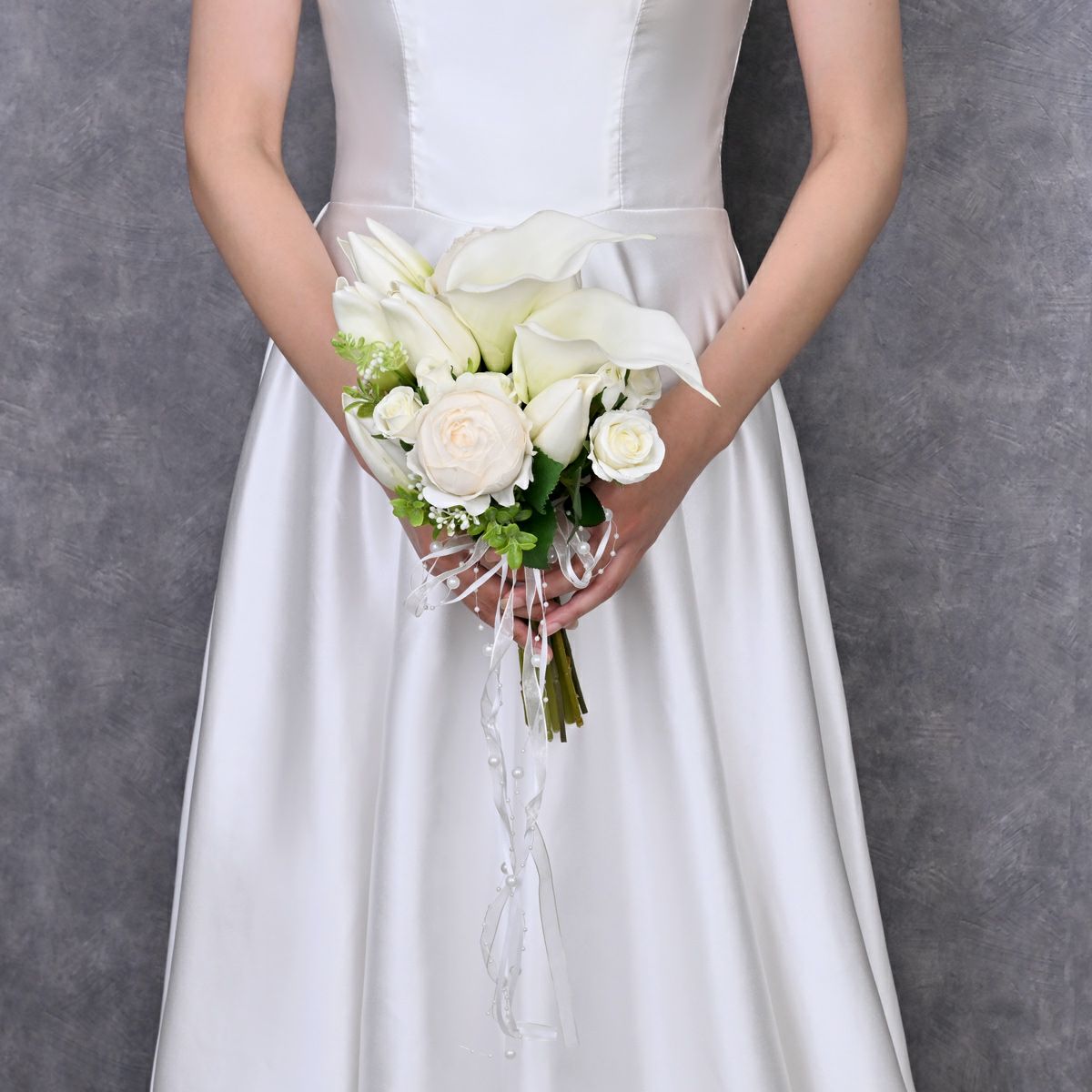 ウエディングブーケ＆ブートニアSET[WEB515]