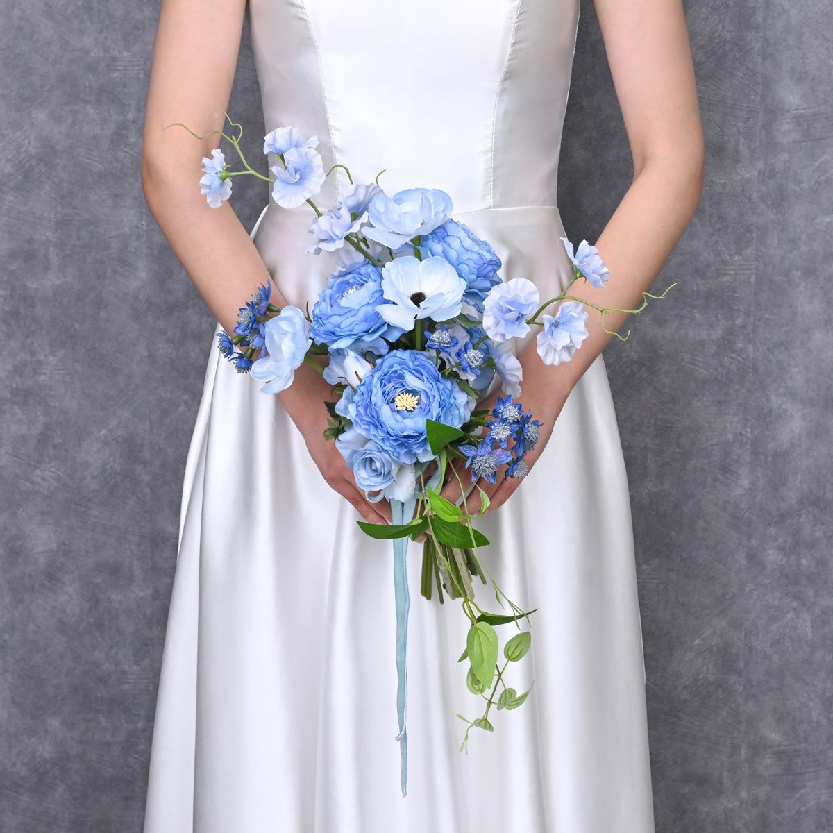 ウエディングブーケ＆ブートニアSET[WEB516]