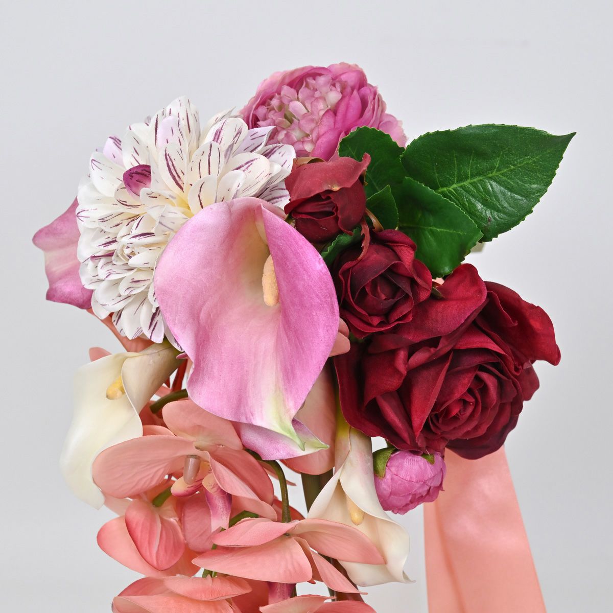 ウエディングブーケ＆ブートニアSET[WEB578]