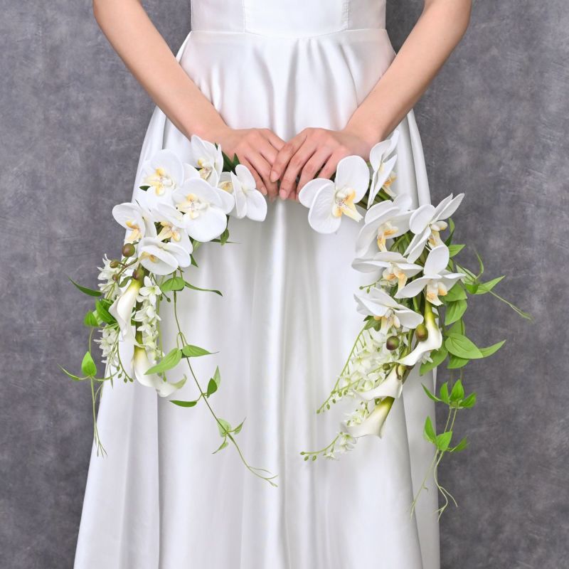 ウエディングブーケ＆ブートニアSET[WEB579]