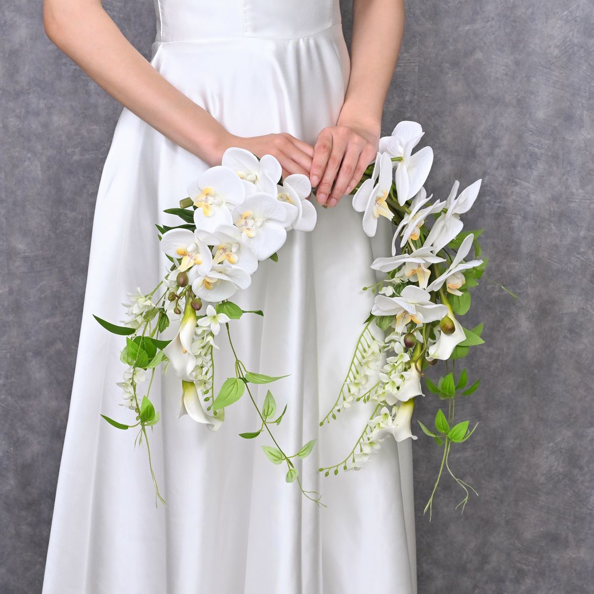 ウエディングブーケ＆ブートニアSET[WEB579]