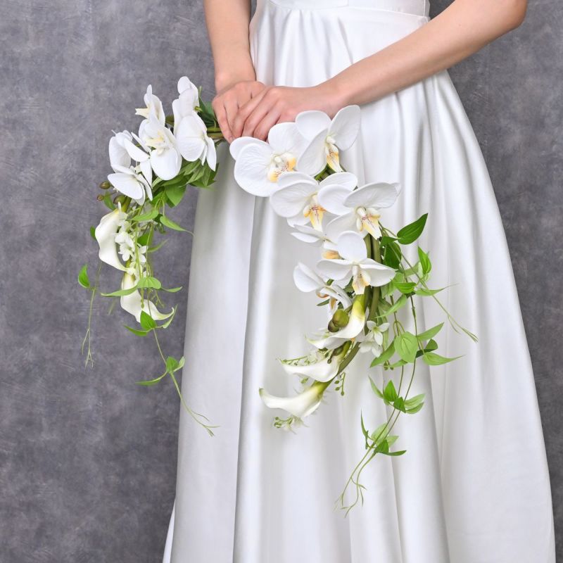 ウエディングブーケ＆ブートニアSET[WEB579]