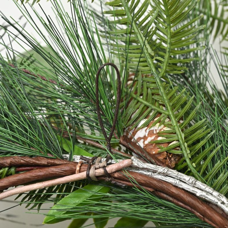 ポインセチア クリスマスリース [XM-117]