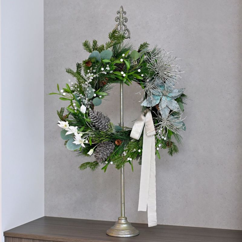 クリスマスコレクション2025】ポインセチア クリスマスリース