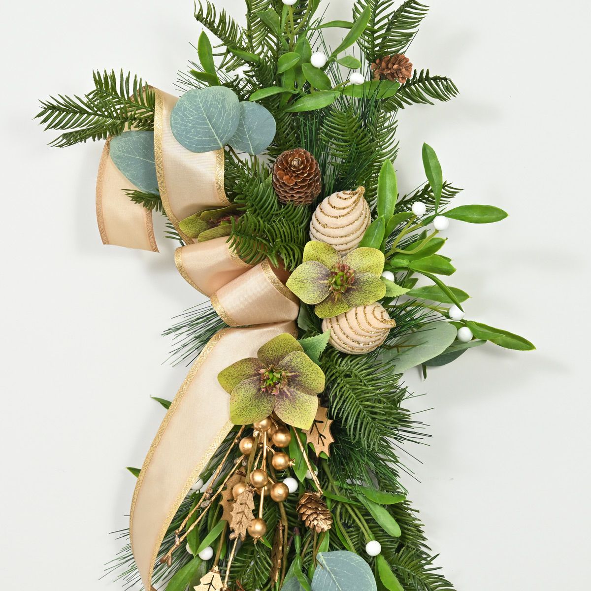 クリスマスローズ スワッグ [XM-119]