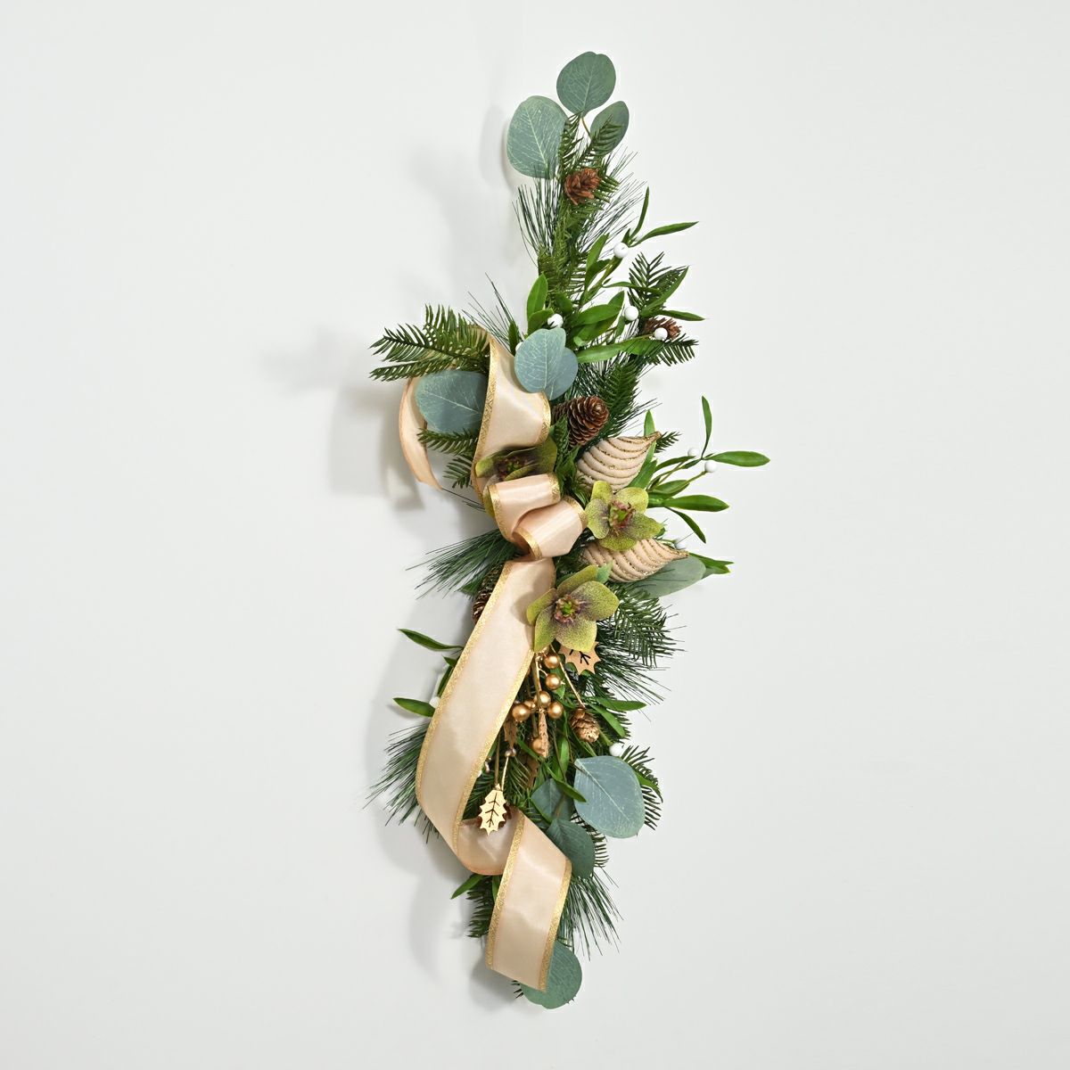 クリスマスローズ スワッグ [XM-119]