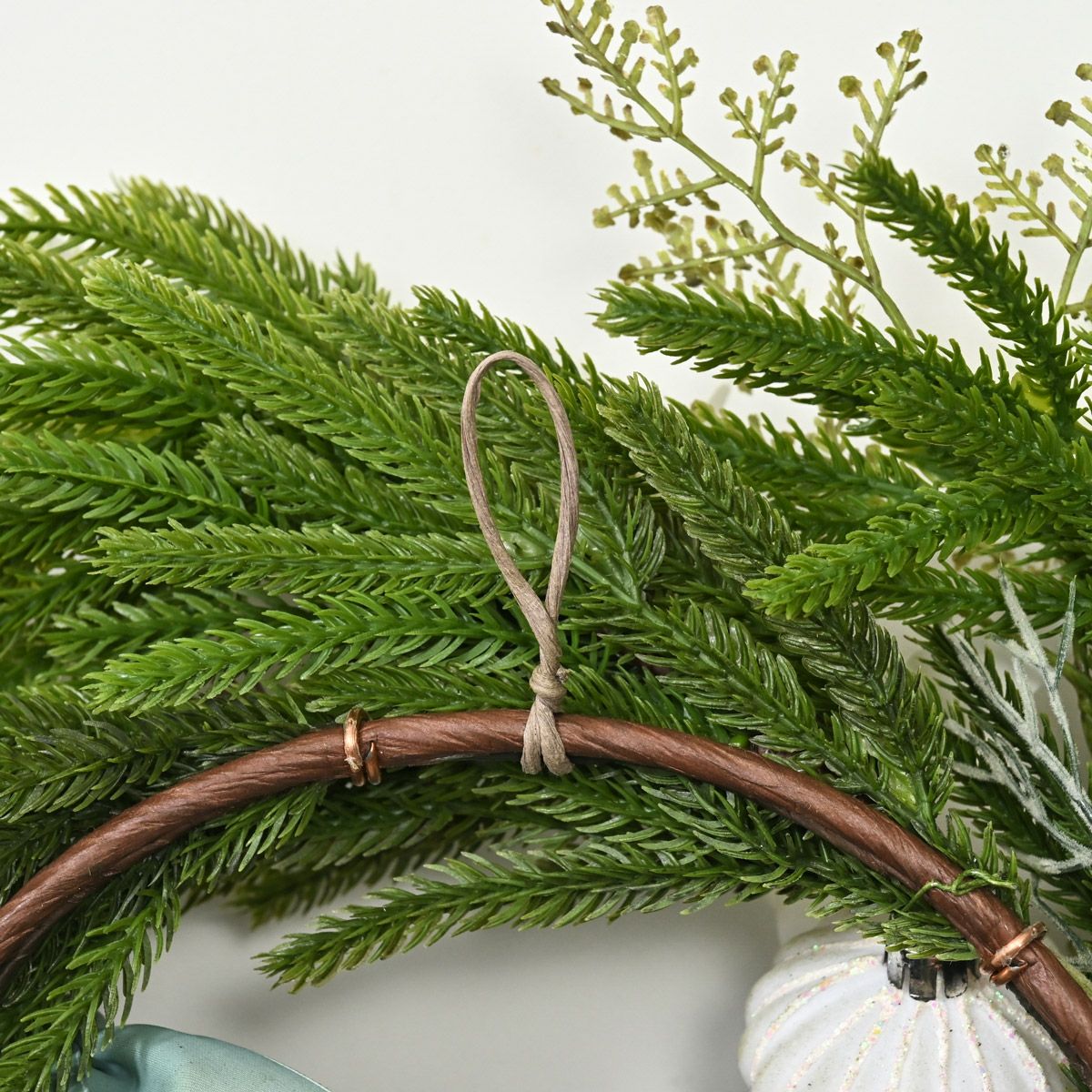 フランネルフラワー クリスマスリース [XM-120]