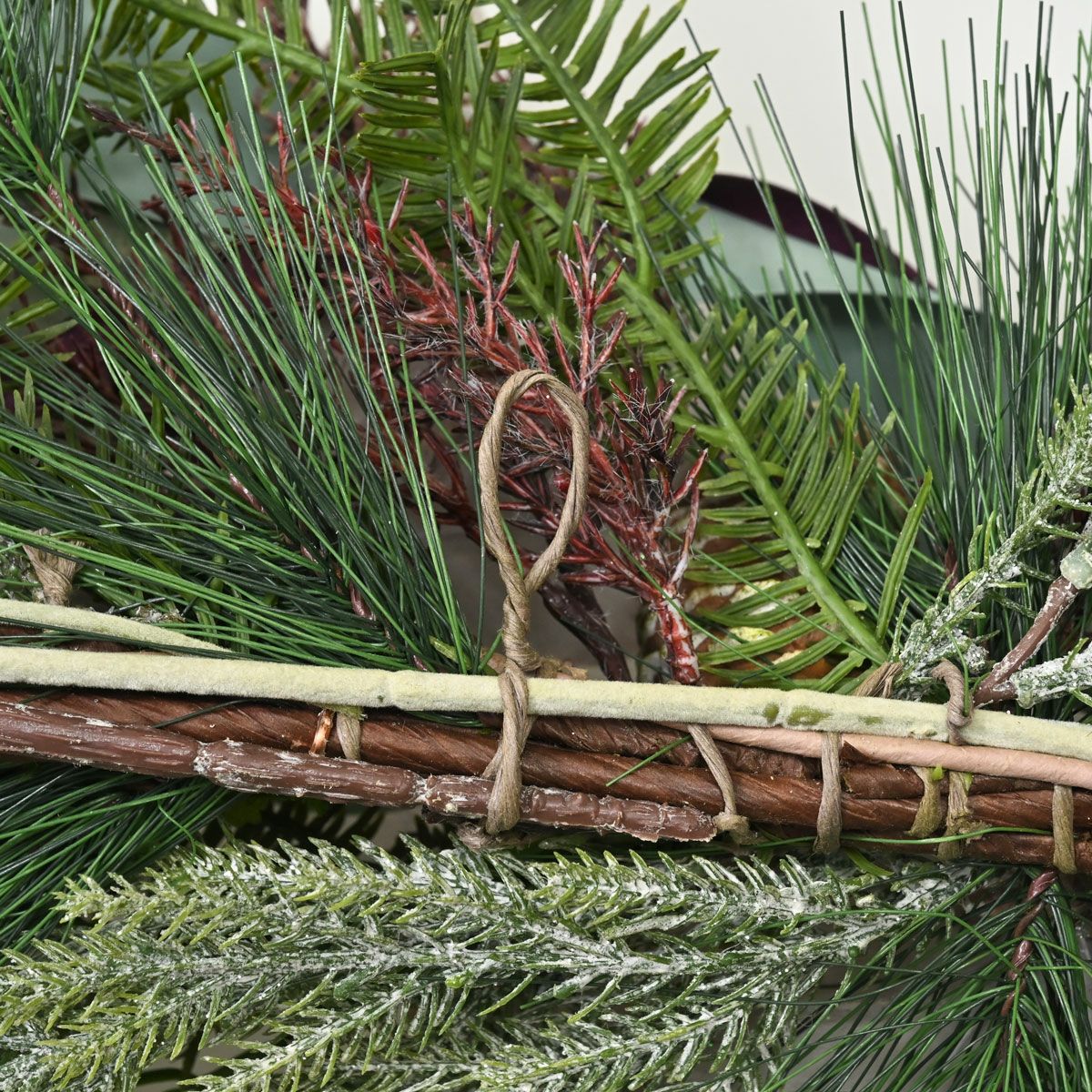 ポインセチア クリスマススワッグ [XM-121]