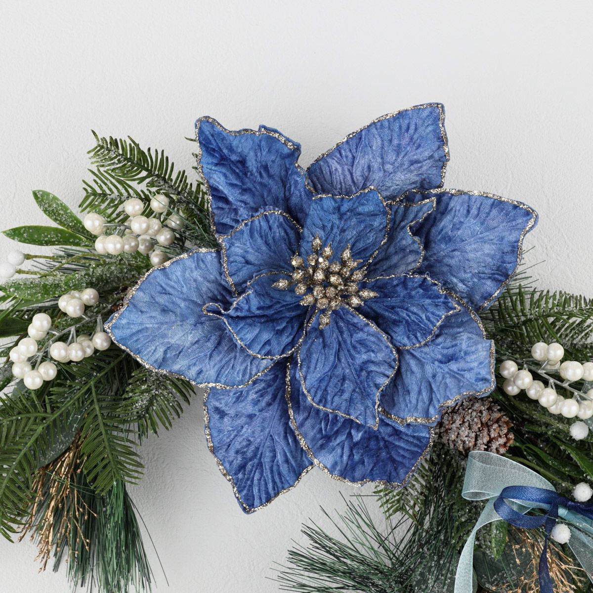 ポインセチア クリスマス クレッセントリース [XM-108]