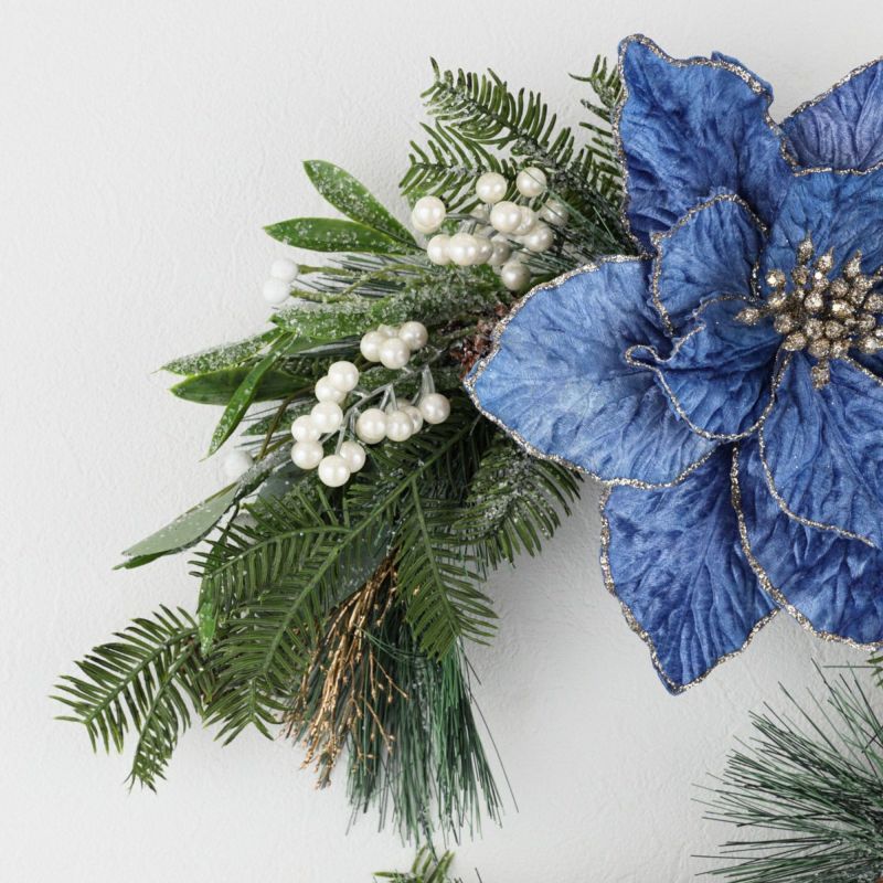 ポインセチア クリスマス クレッセントリース [XM-108]