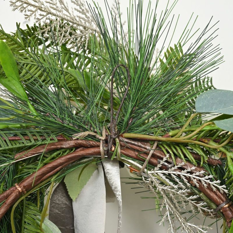 【クリスマスコレクション2025】 クリスマスローズ クレッセントリース [XM-118A]