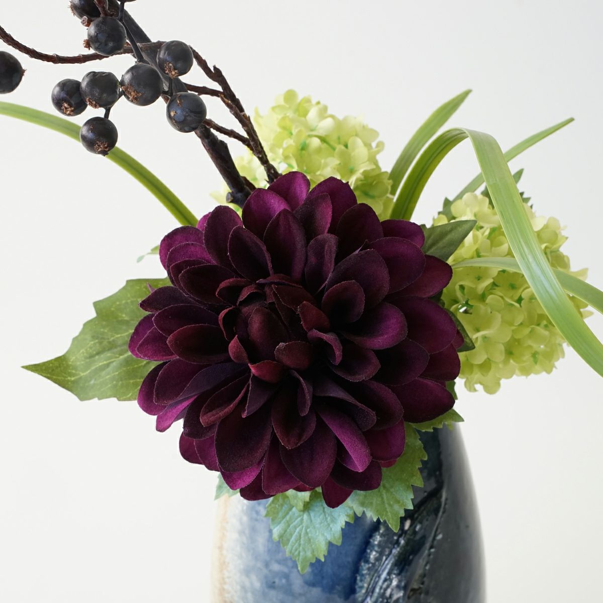 【特別価格】《信楽焼コレクション》 ダリア アレンジメント