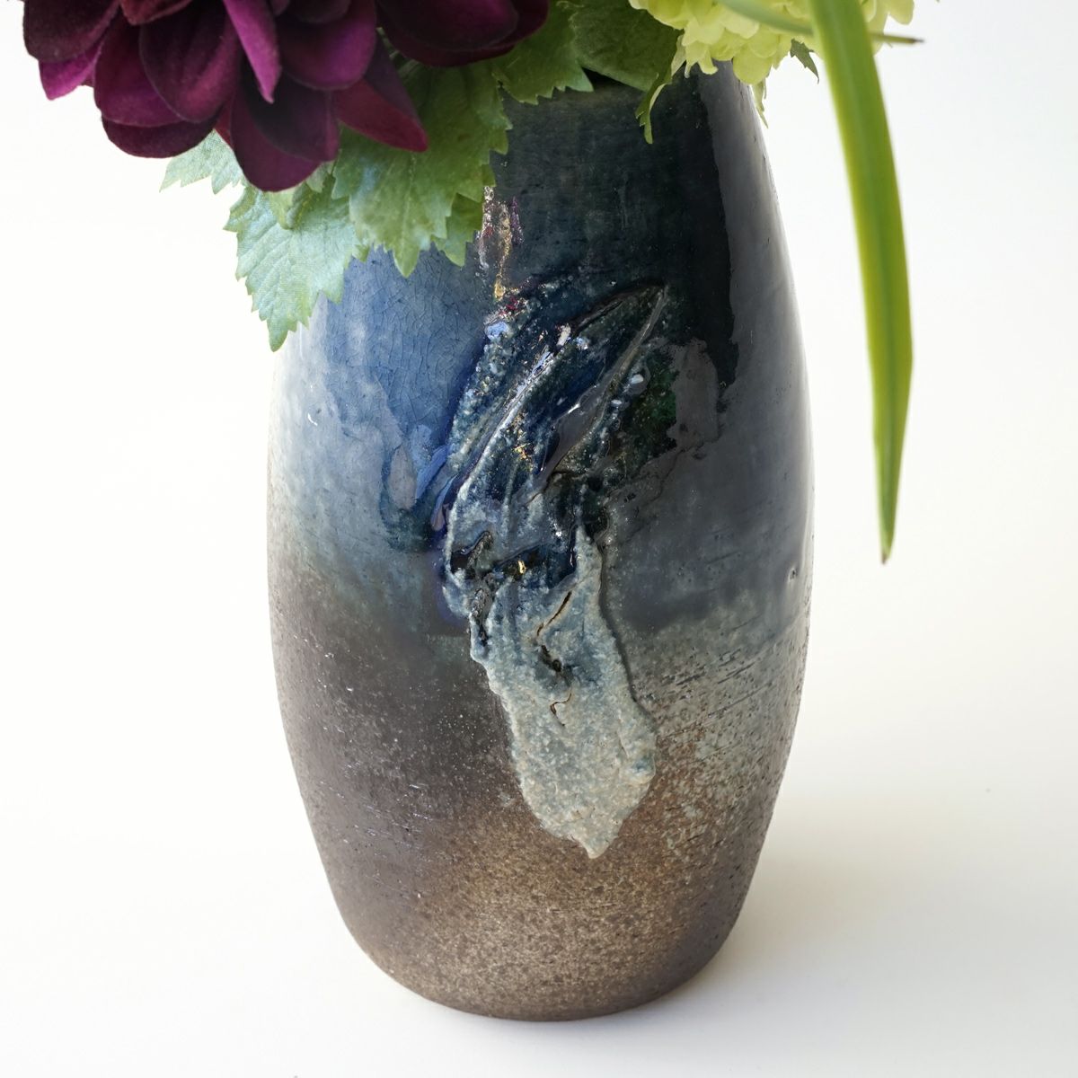 【特別価格】《信楽焼コレクション》 ダリア アレンジメント