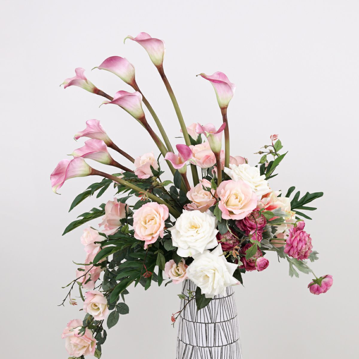 特別価格】ローズ アレンジメント [P-25PK/WH01]