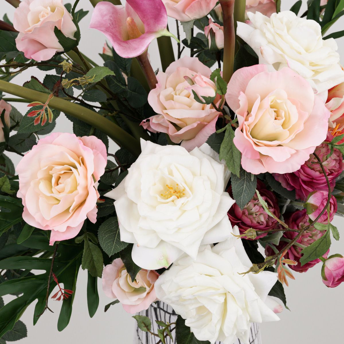 特別価格】ローズ アレンジメント [P-25PK/WH01]