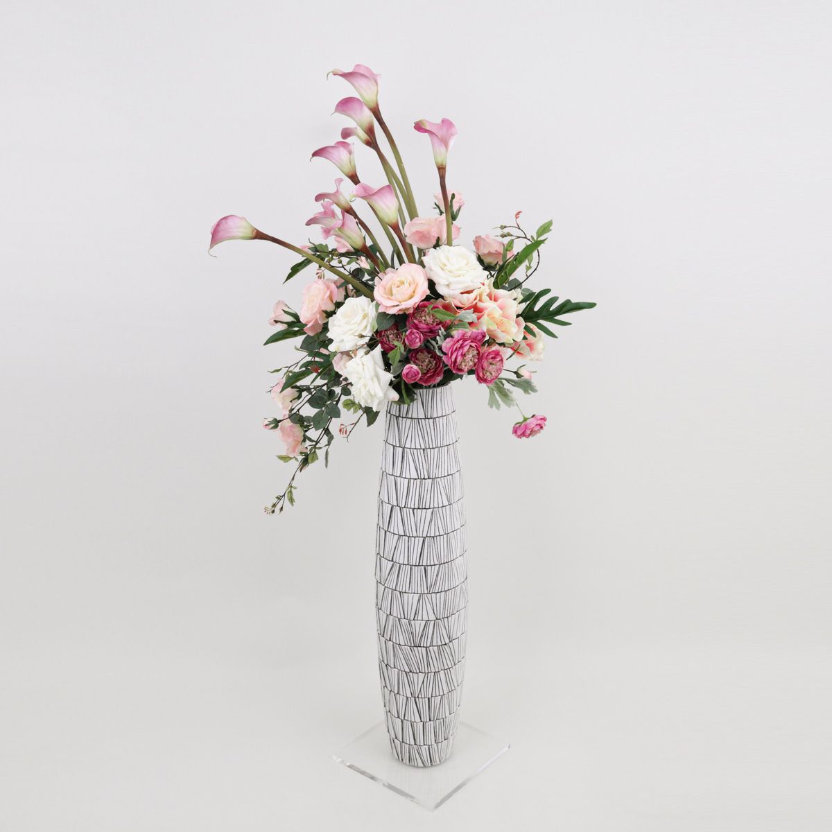 特別価格】ローズ アレンジメント [P-25PK/WH01]