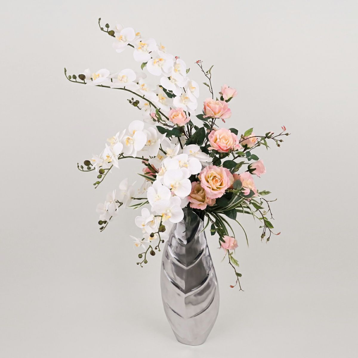 【特別価格】胡蝶蘭 ローズ アレンジメント [WEB491] 