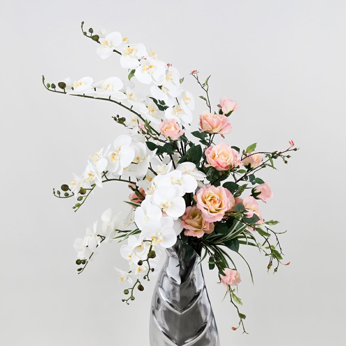 【特別価格】胡蝶蘭 ローズ アレンジメント [WEB491] 