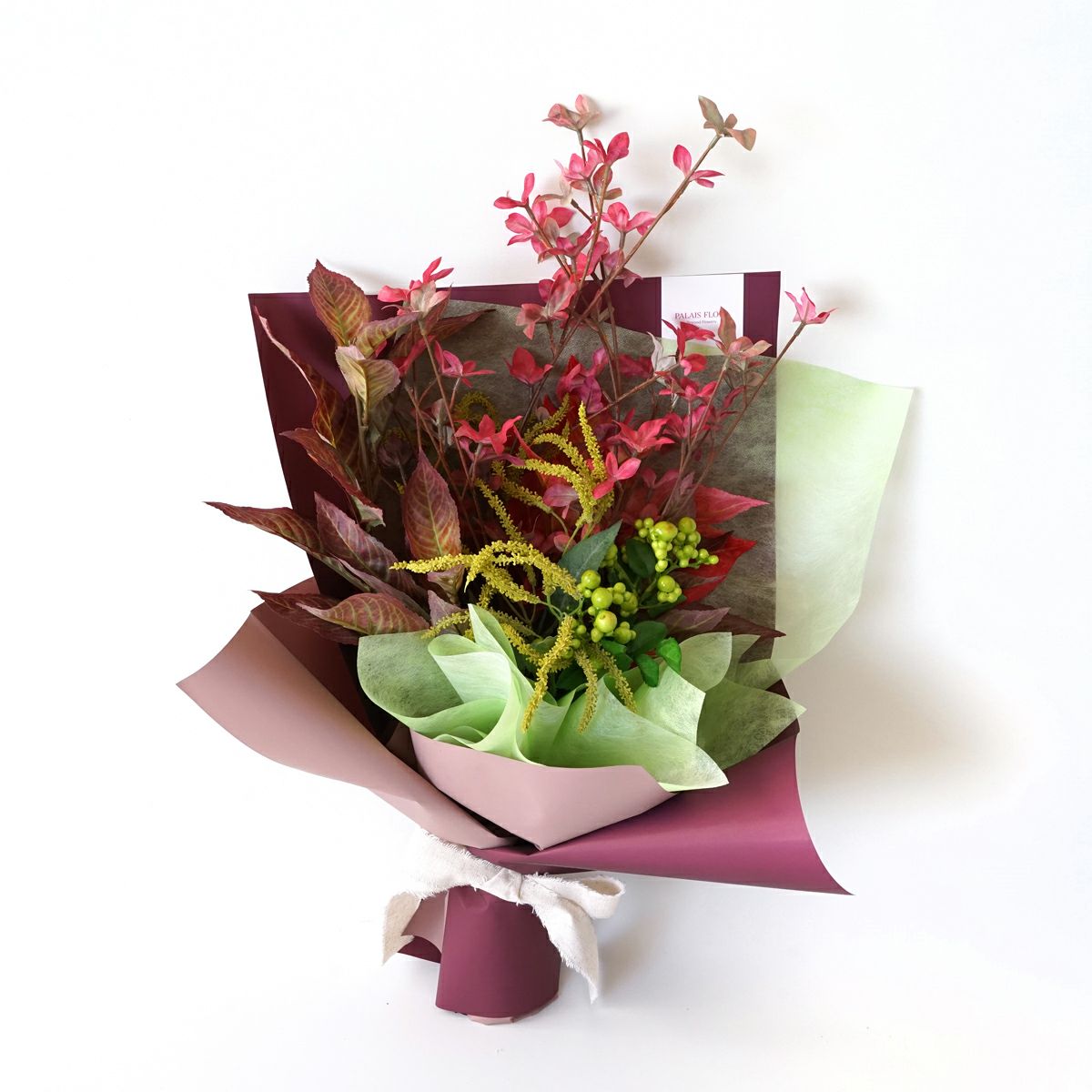 《オンライン限定》 11月のブーケ 秋の深まりを告げる紅葉 [WEB590]