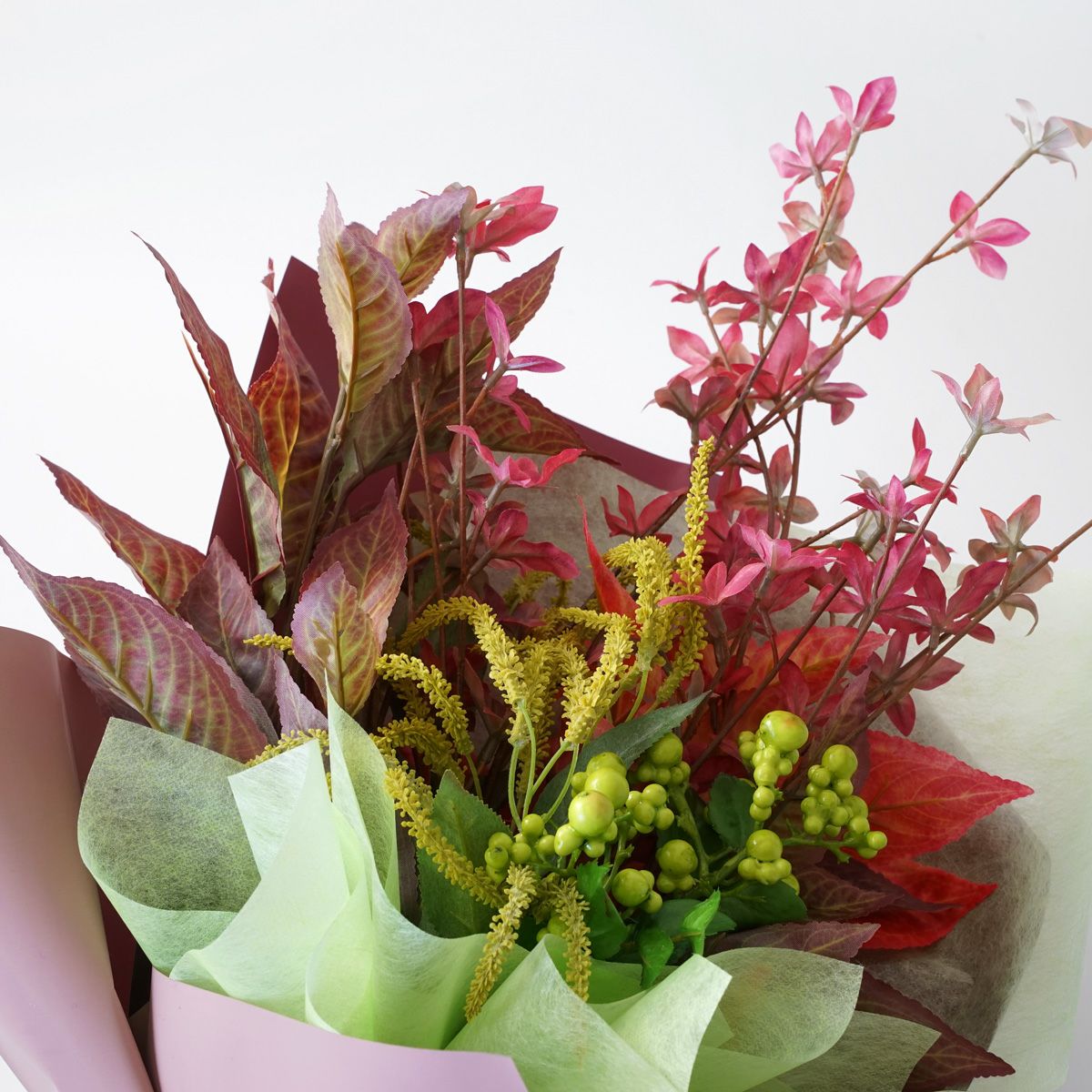 《オンライン限定》 11月のブーケ 秋の深まりを告げる紅葉 [WEB590]