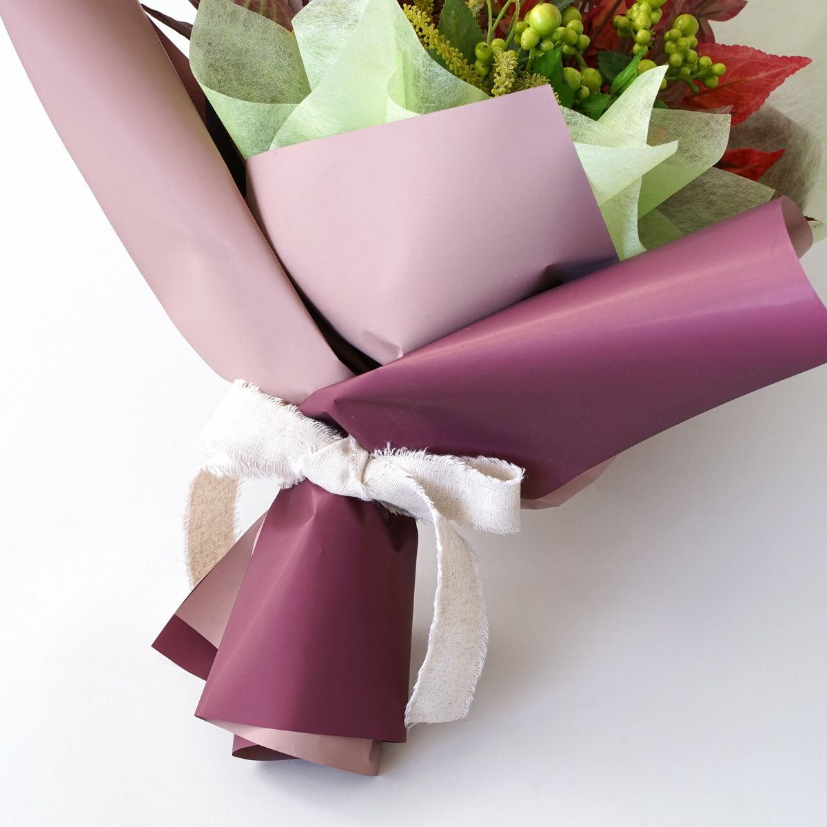 《オンライン限定》 11月のブーケ 秋の深まりを告げる紅葉 [WEB590]