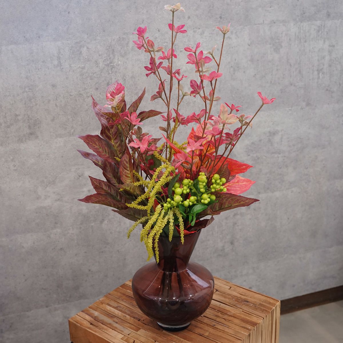 《オンライン限定》 11月のブーケ 秋の深まりを告げる紅葉 [WEB590]