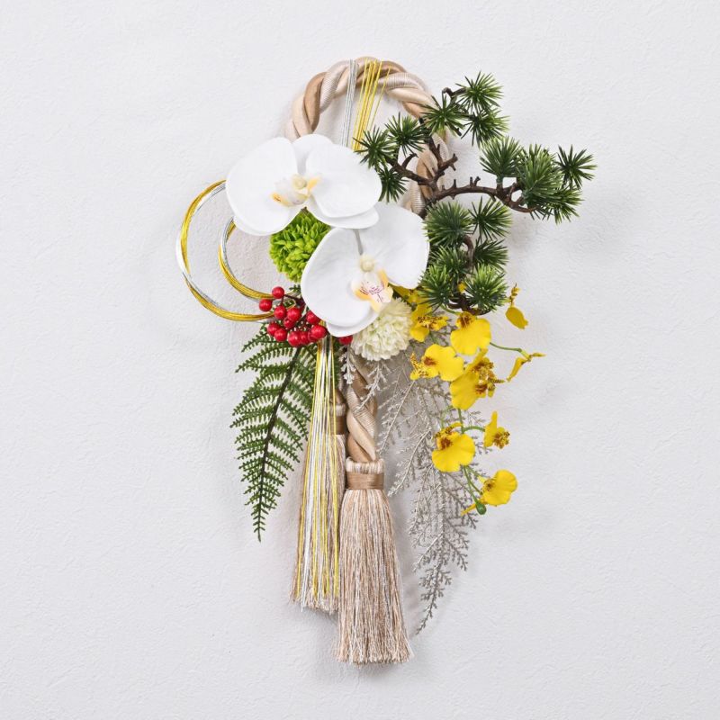 胡蝶蘭 しめ飾り [NY-270]